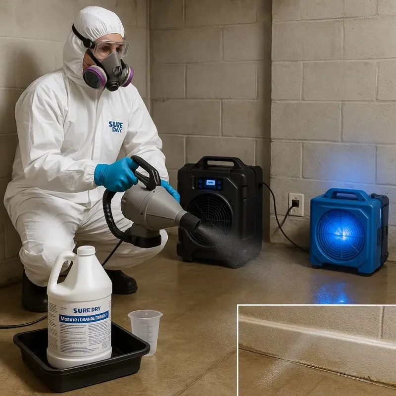 Sanitization and Odor Removal process in White Marsh, MD